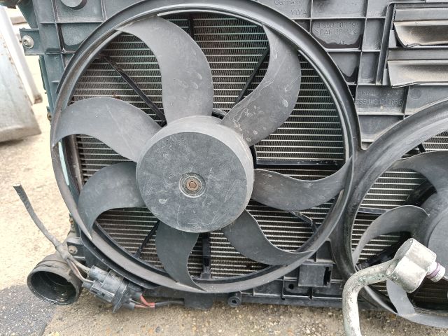 bontott VW PASSAT B6 Hűtő Ventilátor(ok), Radiátor(ok) Szett