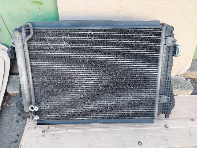 bontott VW PASSAT B6 Hűtő Ventilátor(ok), Radiátor(ok) Szett