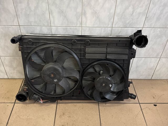 bontott VW PASSAT B6 Hűtő Ventilátor(ok), Radiátor(ok) Szett