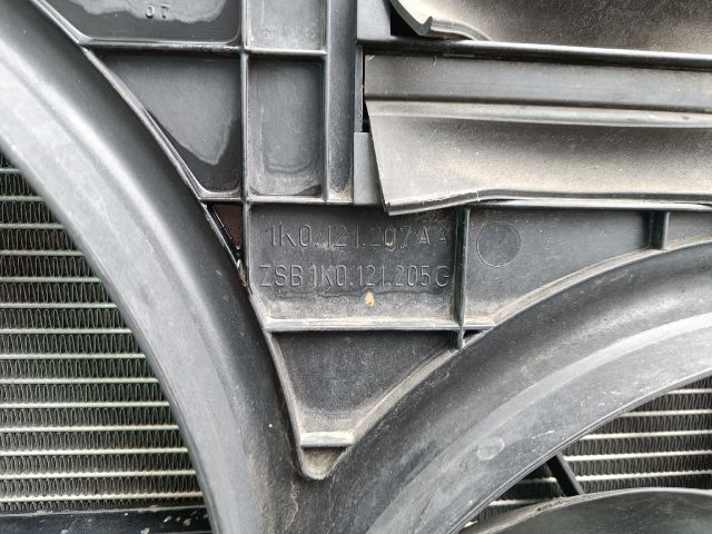 bontott VW PASSAT B6 Hűtő Ventilátor(ok), Radiátor(ok) Szett