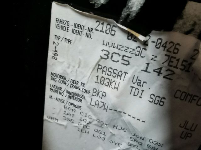 bontott VW PASSAT B6 Kilométeróra