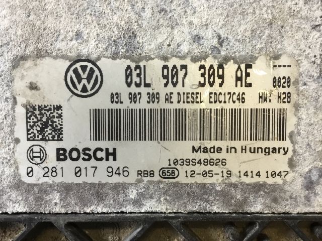 bontott VW PASSAT B6 Motorvezérlő