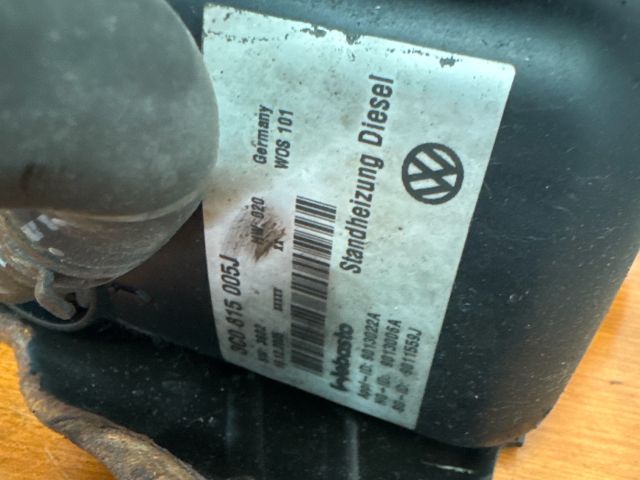 bontott VW PASSAT B6 Állófűtés (Részeivel)