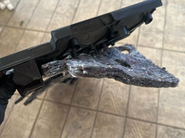 bontott VW PASSAT B6 Alsó Műszerfal Burkolat