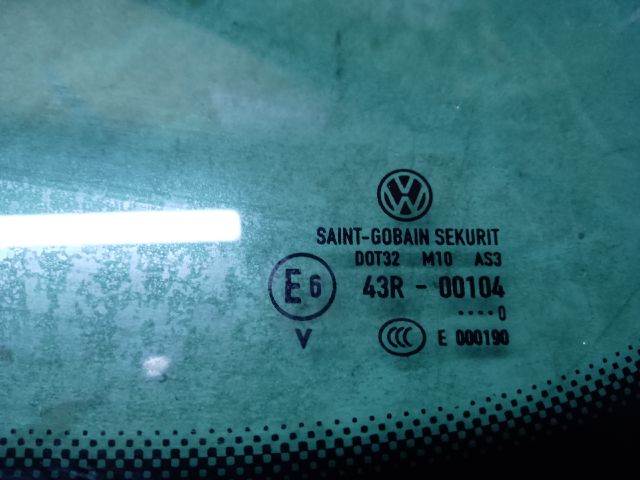 bontott VW PASSAT B6 Bal C Oszlop Oldalablak Üveg