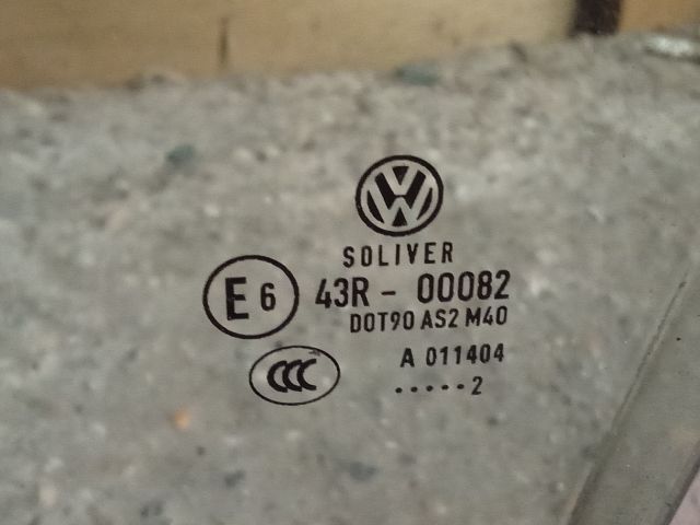 bontott VW PASSAT B6 Bal első Ablak