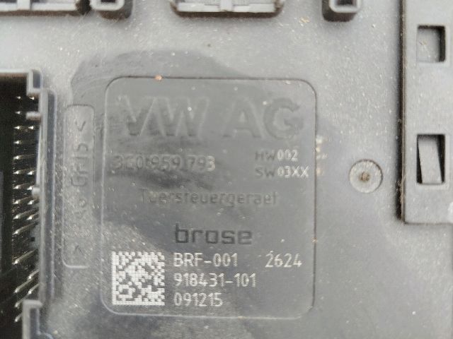 bontott VW PASSAT B6 Bal első Ablakemelő Motor