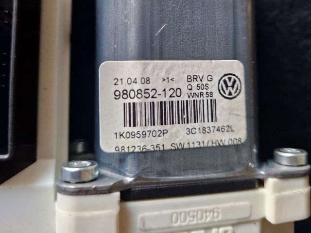 bontott VW PASSAT B6 Bal első Ablakemelő Motor