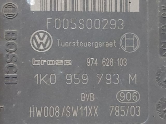 bontott VW PASSAT B6 Bal első Ablakemelő Motor