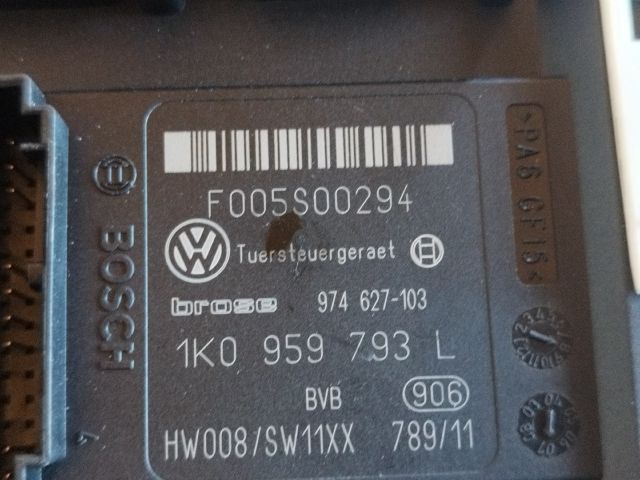 bontott VW PASSAT B6 Bal első Ablakemelő Motor