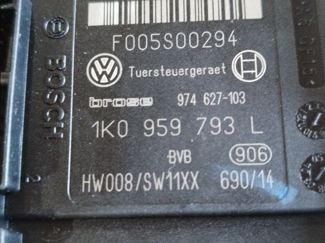 bontott VW PASSAT B6 Bal első Ablakemelő Motor