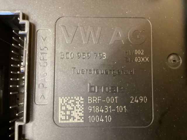 bontott VW PASSAT B6 Bal első Ablakemelő Szerkezet (Elektromos)