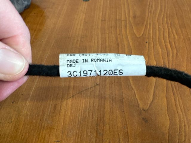 bontott VW PASSAT B6 Bal első Ajtó Kábelköteg