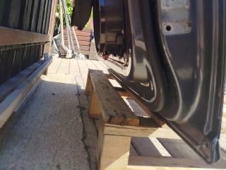 bontott VW PASSAT B6 Bal első Ajtó (Részeivel)