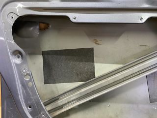 bontott VW PASSAT B6 Bal első Ajtó (Üres lemez)