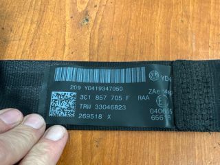 bontott VW PASSAT B6 Bal első Biztonsági Öv