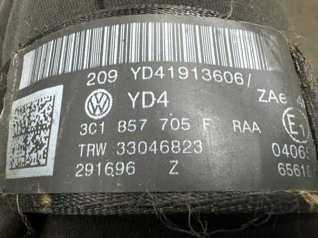 bontott VW PASSAT B6 Bal első Biztonsági Öv