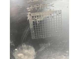 bontott VW PASSAT B6 Bal első Dobbetét (Kerékjárati, Műanyag)