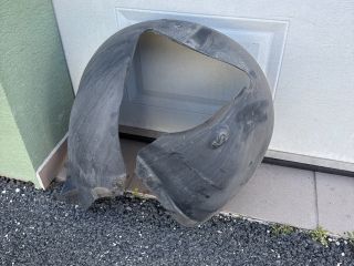 bontott VW PASSAT B6 Bal első Dobbetét (Kerékjárati, Műanyag)