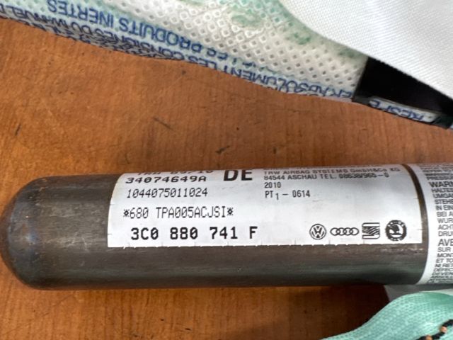 bontott VW PASSAT B6 Bal első Függöny Légzsák