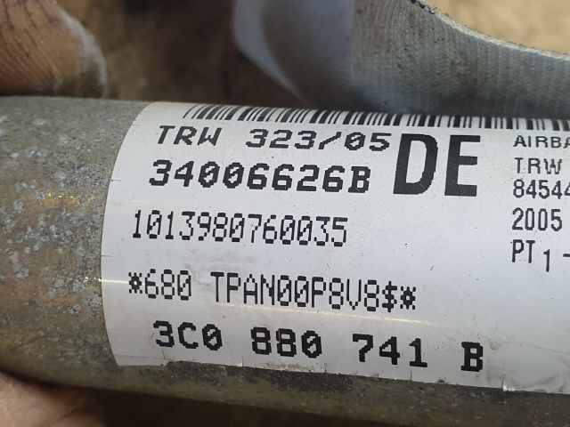 bontott VW PASSAT B6 Bal első Függöny Légzsák