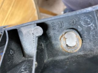 bontott VW PASSAT B6 Bal első Lökhárító Tartó (Műanyag)