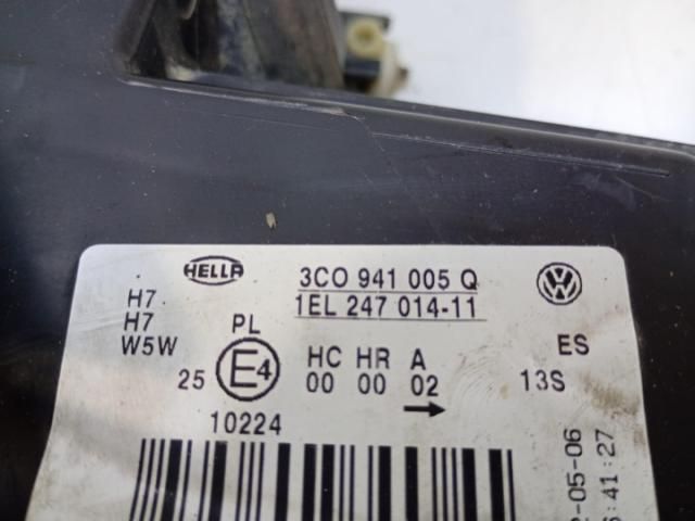 bontott VW PASSAT B6 Bal Fényszóró