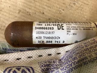 bontott VW PASSAT B6 Bal Függönylégzsák és Oldallégzsák