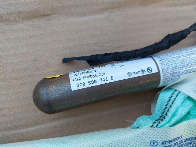 bontott VW PASSAT B6 Bal Függönylégzsák és Oldallégzsák