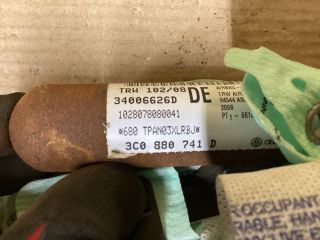 bontott VW PASSAT B6 Bal Függönylégzsák és Oldallégzsák