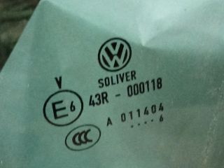 bontott VW PASSAT B6 Bal hátsó Ablak