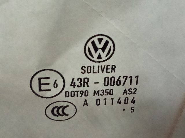 bontott VW PASSAT B6 Bal hátsó Ablak