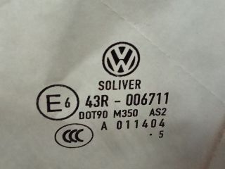 bontott VW PASSAT B6 Bal hátsó Ablak