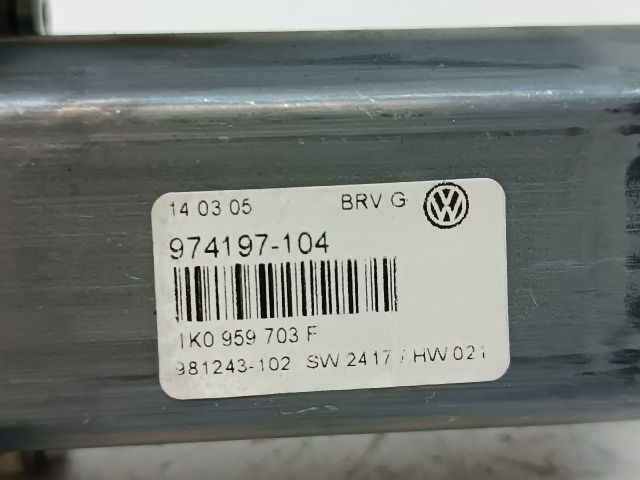 bontott VW PASSAT B6 Bal hátsó Ablakemelő Motor