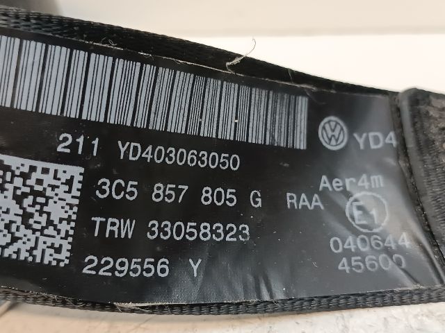 bontott VW PASSAT B6 Bal hátsó Biztonsági Öv