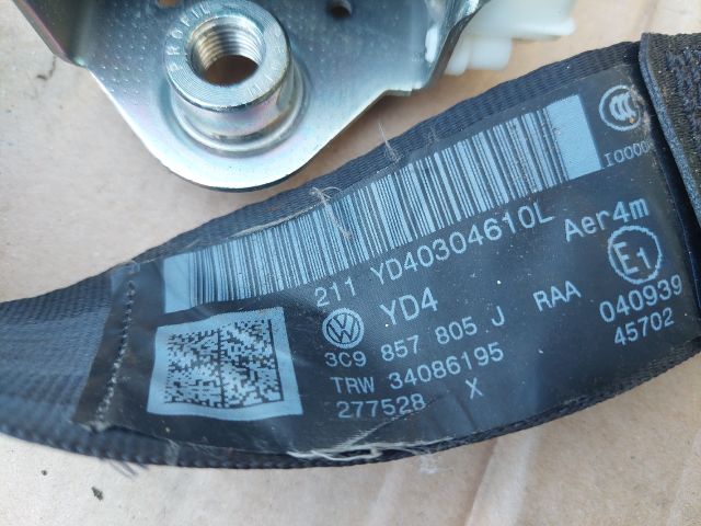 bontott VW PASSAT B6 Bal hátsó Biztonsági Öv