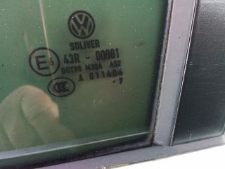 bontott VW PASSAT B6 Bal hátsó Fixüveg (Ajtóban)