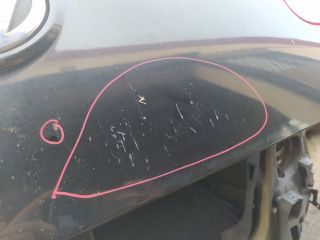 bontott VW PASSAT B6 Bal hátsó Fixüveg (Ajtóban)