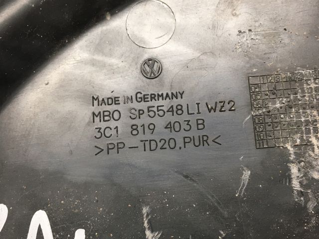 bontott VW PASSAT B6 Bal Levélrács Záróvég