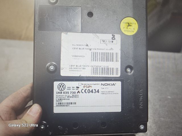 bontott VW PASSAT B6 Bluetooth Elektronika