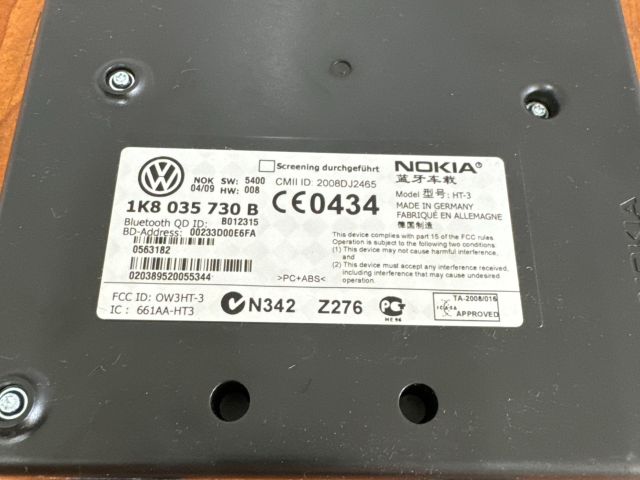 bontott VW PASSAT B6 Bluetooth Elektronika