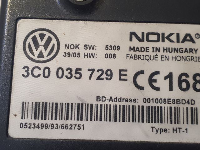 bontott VW PASSAT B6 Bluetooth Elektronika