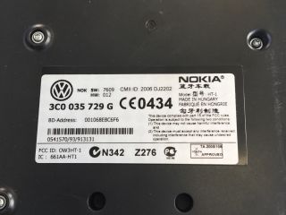 bontott VW PASSAT B6 Bluetooth Elektronika