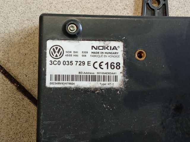 bontott VW PASSAT B6 Bluetooth Elektronika