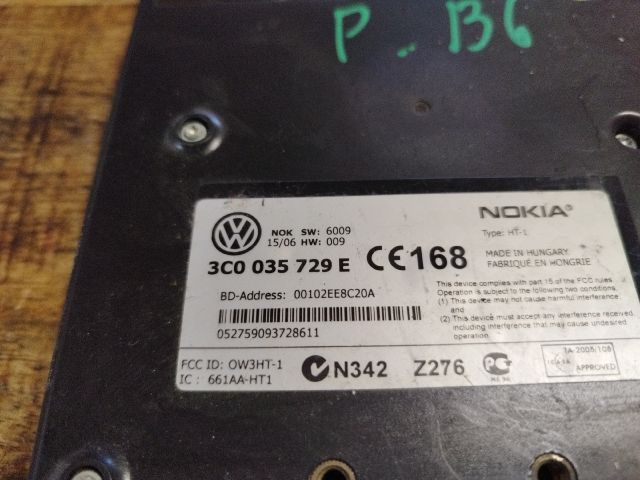 bontott VW PASSAT B6 Bluetooth Elektronika