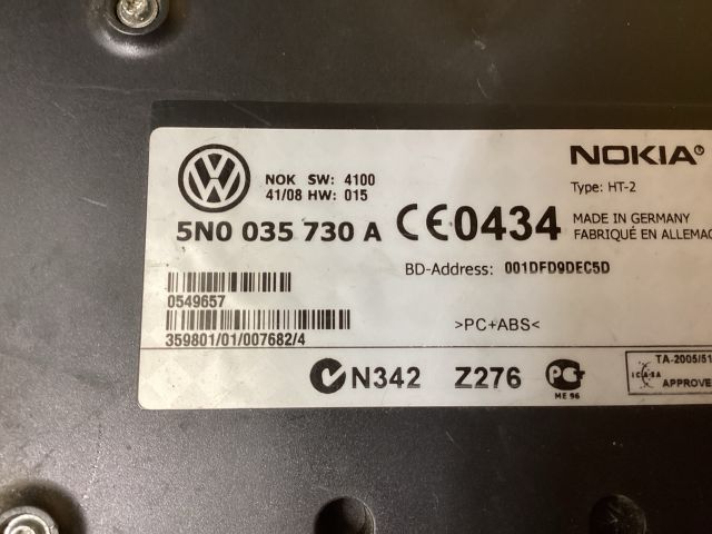 bontott VW PASSAT B6 Bluetooth Elektronika