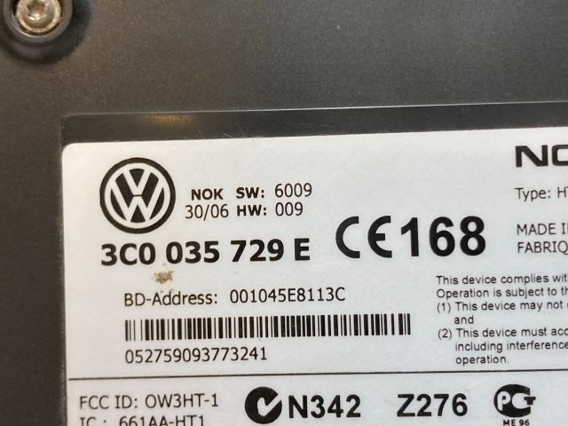 bontott VW PASSAT B6 Bluetooth Elektronika