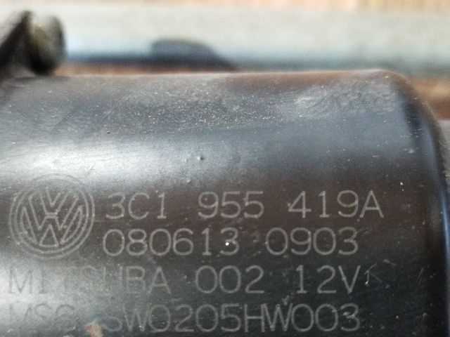 bontott VW PASSAT B6 Első Ablaktörlő Szerkezet Motorral