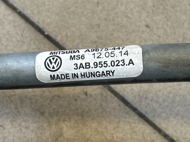bontott VW PASSAT B6 Első Ablaktörlő Szerkezet Motorral