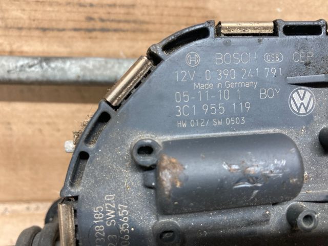 bontott VW PASSAT B6 Első Ablaktörlő Szerkezet Motorral